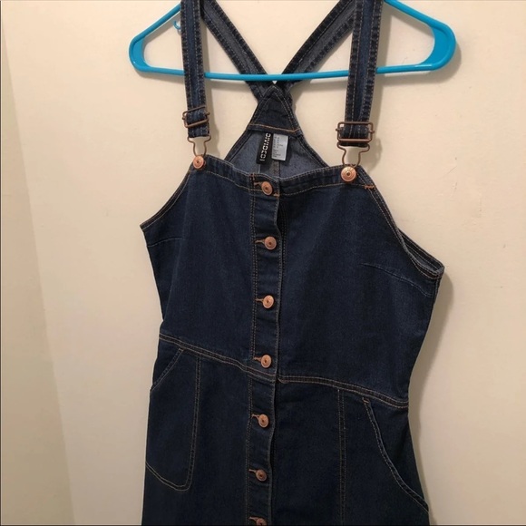 H&M Denim Overall Dress - Picture 3 of 7